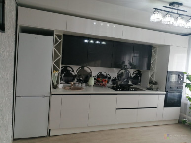 Кухня с фасадами из эмали мк-40 - дополнительное фото
